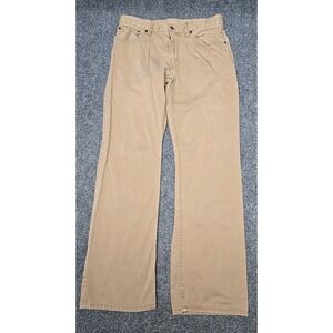 Ralph Lauren Straight 650 Dry Goods Jeans Mens 33/32 All Cotton Brown